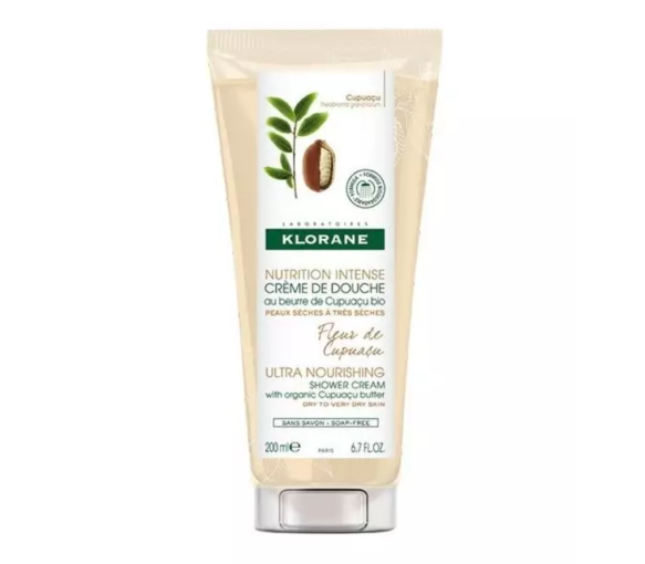Nutrition intense crème de douche fleur de cupuaçu Klorane - tube de 200ml