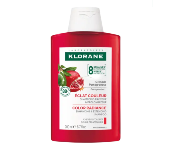 Shampooing à la grenade éclat cheveux colorés Klorane - image 1