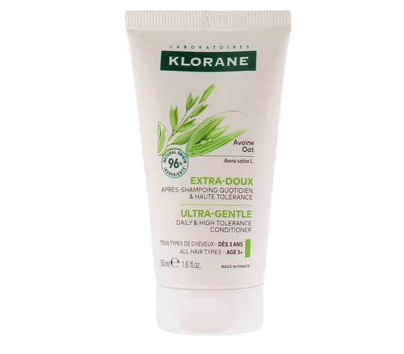 Après-shampoing extra-doux avoine Klorane - tube de 50ml - image 1