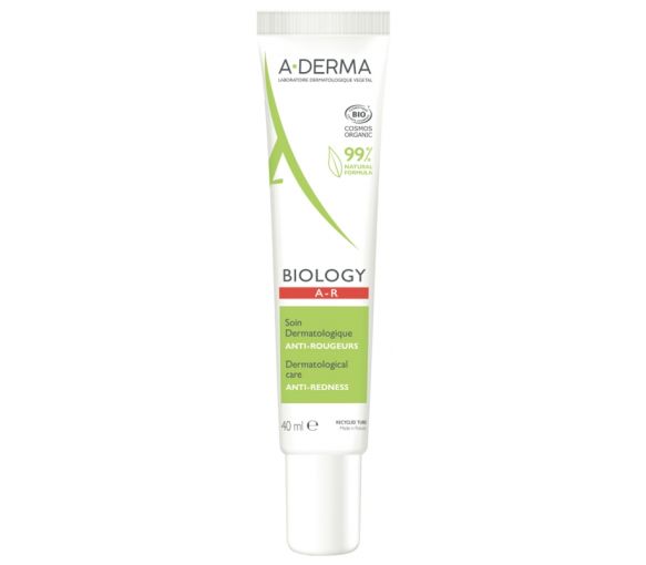 Biology Soin A-R dermatologique anti-rougeurs A-Derma - tube de 40ml - image 1