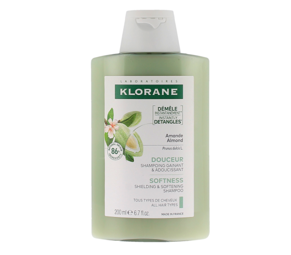 Shampoing Douceur Klorane - flacon de 200ml