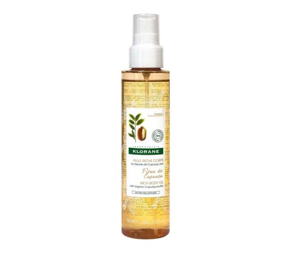 Huile riche corps Fleur de Cupuaçu Klorane - spray de 150ml