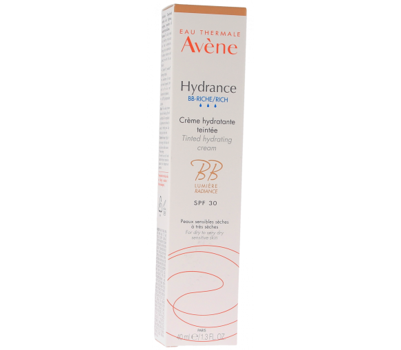 Emulsion Hydratante Teintée Riche Hydrance BB Lumière Avène - Tube de 40 ml - image 1