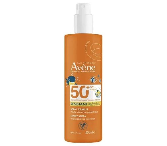 Spray solaire famille résistant SPF50+ Avène - spray de 400ml - image 1