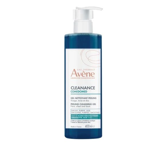 Cleanance Comedomed gel nettoyant peeling Avène - flacon-pompe de 400ml
