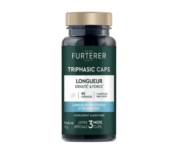 Triphasic Caps longueur René Furterer - boîte de 90 capsules offre spéciale - image 1