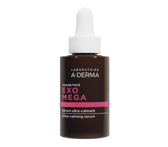 Exomega sérum ultra-calmant A-Derma - flacon-pipette de 30ml