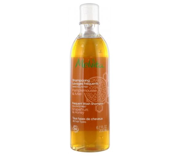 Shampooing lavages fréquents bio Melvita - flacon de 200 ml