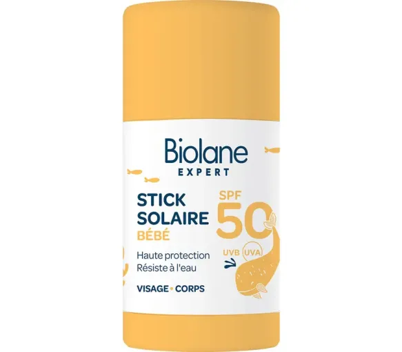 Stick solaire bébé SPF50 Biolane - stick de 20ml - image 1