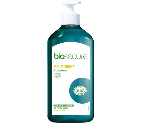 Gel douche à l'aloe vera bio Bio Secure - flacon pompe de 500ml - image 1