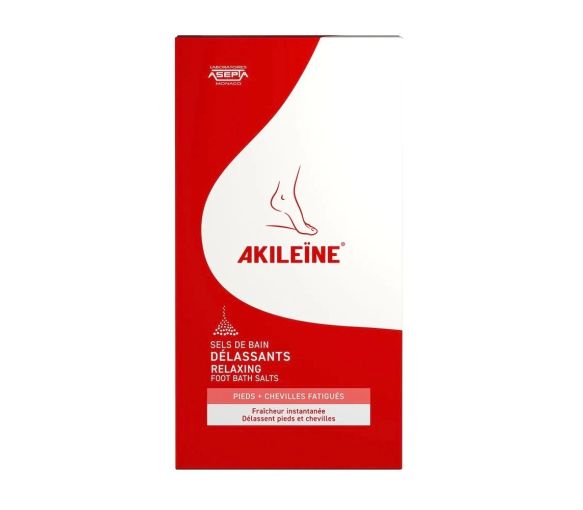 Sels de bain délassants Akileïne - boîte de 2 sachets de 150g - image 1
