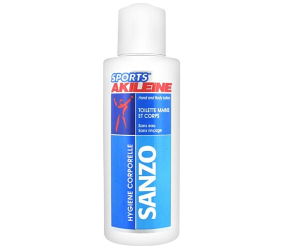 Sanzo toilette mains et corps Akileïne - flacon de 2ml