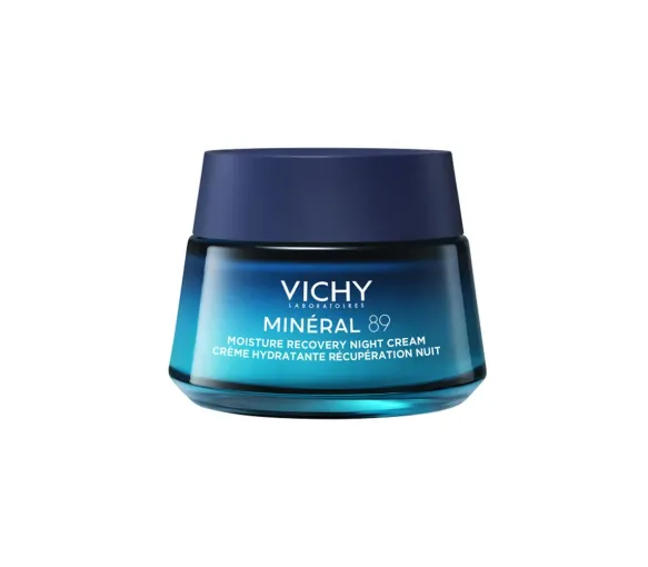 Mineral 89 crème hydratante récupération nuit Vichy - pot de 50ml