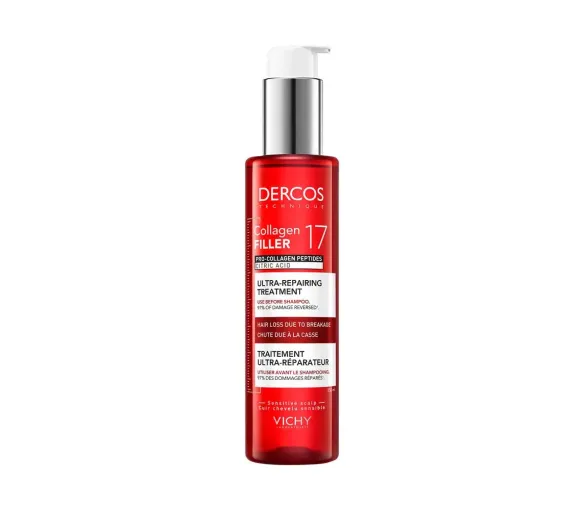 Dercos Collagen 17 filler traitement ultra-réparateur Vichy - flacon-pompe de 150ml - image 1