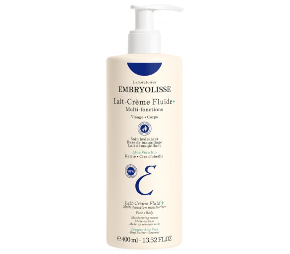 Lait-crème fluide+ multi-fonctions Embryolisse - flacon-pompe de 400 ml - image 1