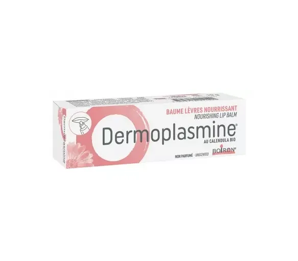 Dermoplasmine baume lèvres nourrissant au Calendula bio Boiron - tube de 10g
