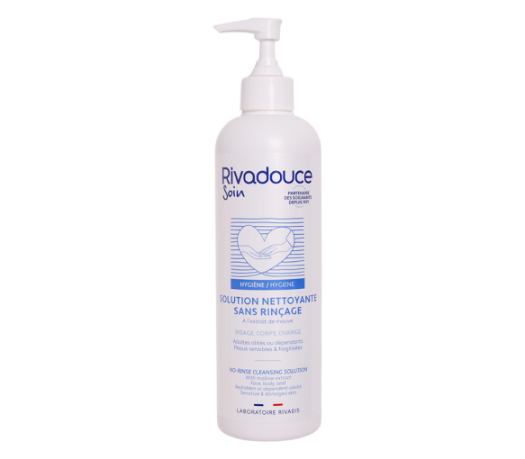 Solution nettoyante sans rinçage Rivadouce - flacon-pompe de 500ml - image 1