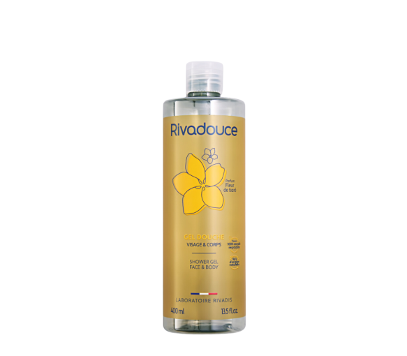 Gel douche Fleur de tiaré Rivadouce - flacon de 400ml