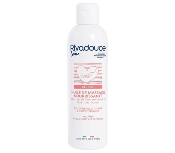 Huile de massage nourrissante Rivadouce - flacon de 250ml