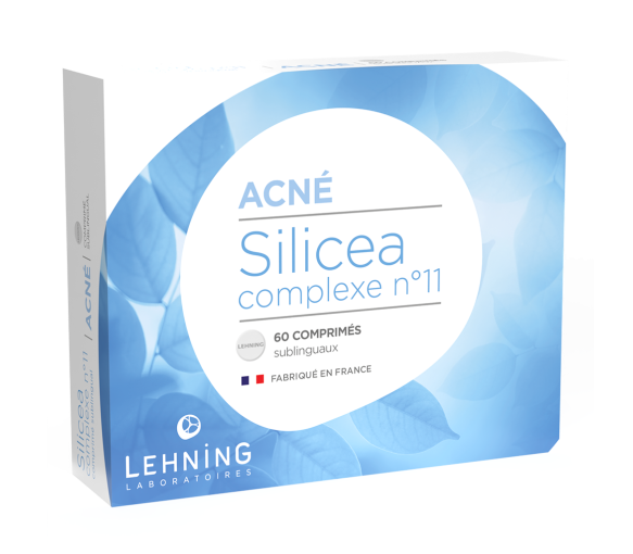 Silicea complexe n°11 acné Lehning - boite de 60 comprimés - image 1