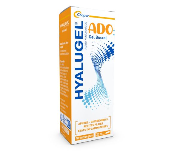 Hyalugel Ado Gel buccal - tube de 20 ml - image 1
