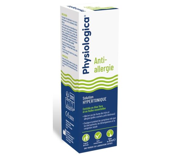 Physiologica anti-allergie solution hypertonique Gifrer - spray de 20ml