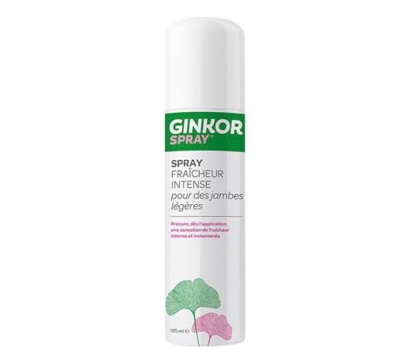 Spray fraîcheur intense jambes légères Ginkor - spray de 125ml