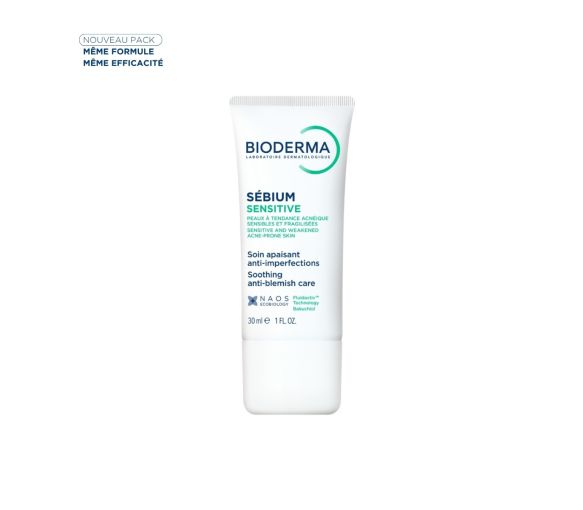Sébium sensitive soin apaisant anti-imperfections Bioderma - tube de 30 ml - image 1