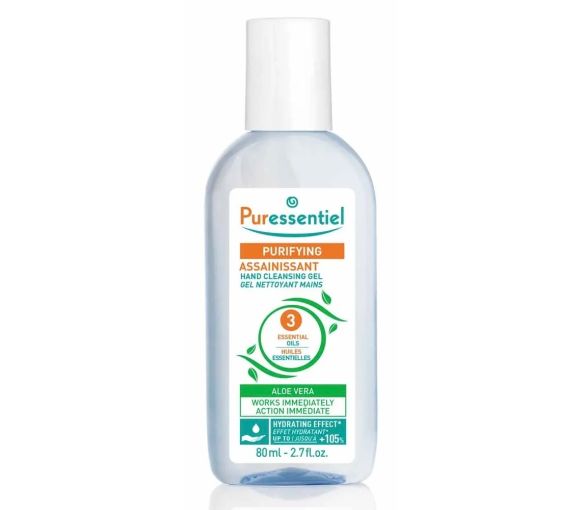 Assainissant gel antibactérien Puressentiel - flacon de 80ml - image 1