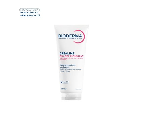 Crealiné DS+ gel nettoyant apaisant assainissant Bioderma - tube de 200ml - image 1