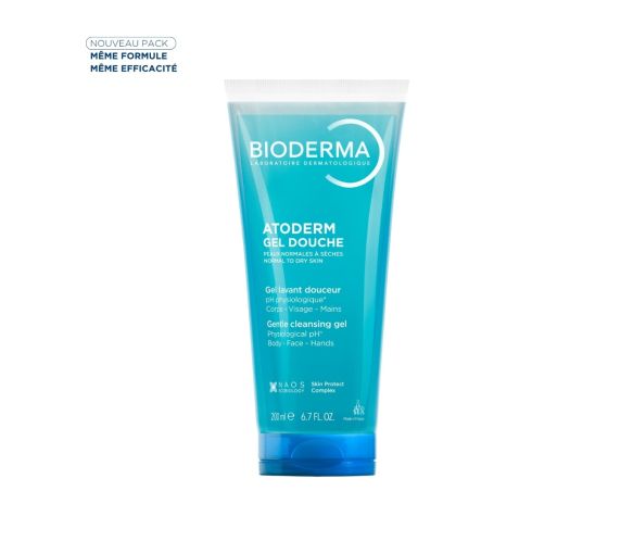 Atoderm gel douche nettoyant douceur Bioderma - tube de 200 ml - image 1