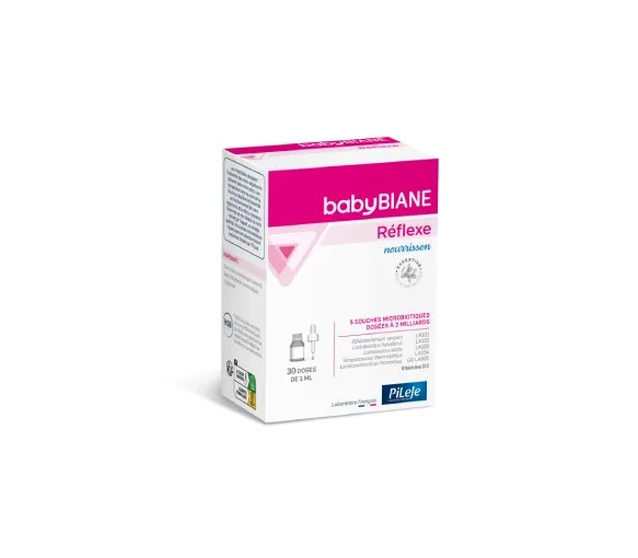 Babybiane Réflexe nourrisson Pileje - flacon-pipette de 30ml