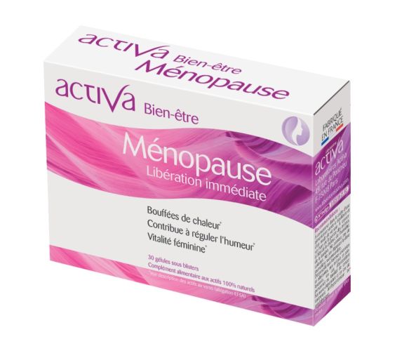 Bien-être ménopause Activa - boîte de 30 gélules - image 1