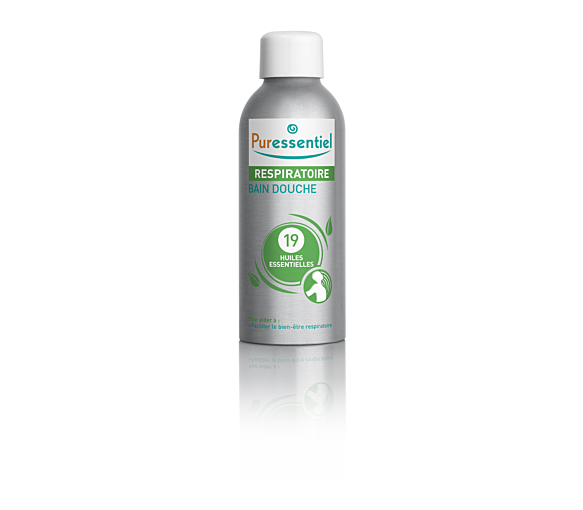 Bain douche Respiratoire aux 19 huiles essentielles Puressentiel - flacon de 100ml