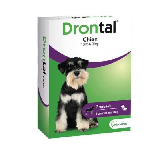 Drontal chien vermifuge Vetoquinol - image 1