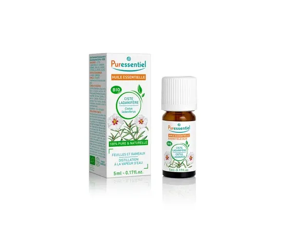 Huile essentielle de ciste Ladanifère bio Puressentiel - flacon de 5 ml - image 1