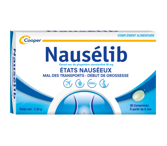 Nausélib états nauséeux Cooper - boîte de 36 comprimés - image 1