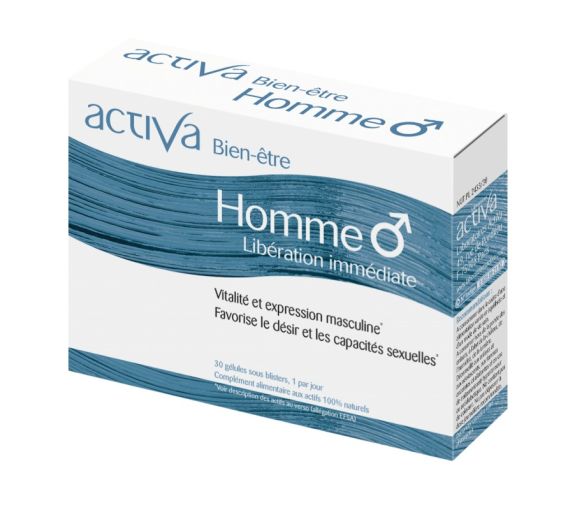 Activa bien-être Homme - boîte de 30 gélules - image 1
