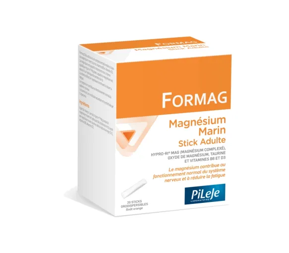 Formag magnésium marin adulte Pileje - 20 sticks