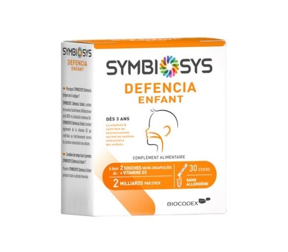 Defencia Enfant Symbiosys Biocodex - boîte de 30 sticks