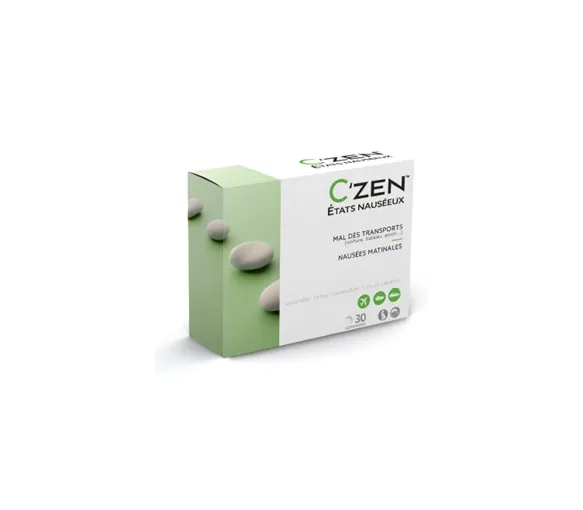 C'Zen Etats nauséeux Bausch lomb - boite de 30 comprimés