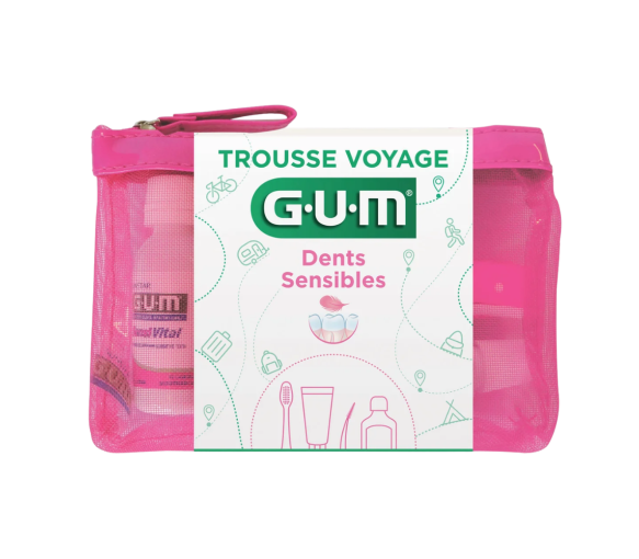 Kit voyage dents sensibles Gum - trousse de 4 produits - image 1