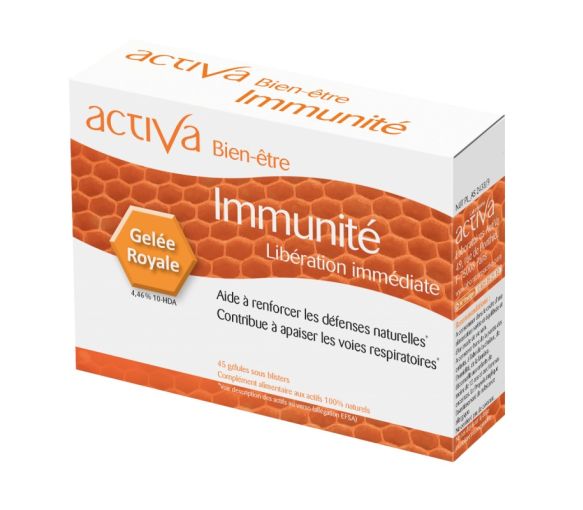 Activa bien-être immunité - boite de 45 gélules - image 1