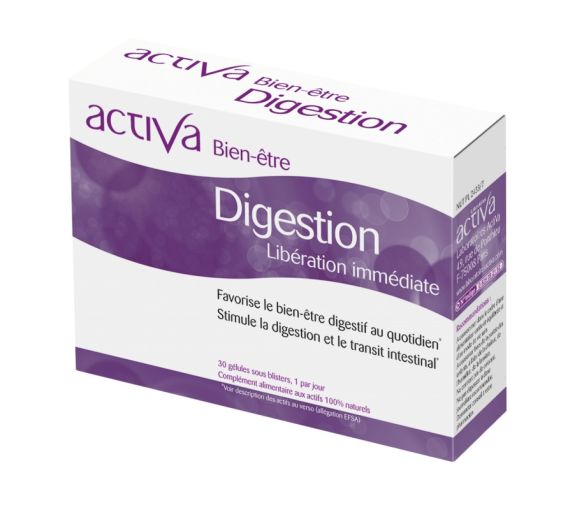 Activa bien-être digestion - boite de 30 gélules - image 1