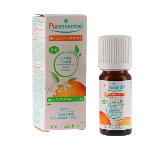 Huile essentielle orange douce bio Puressentiel - flacon de 10ml - image 1