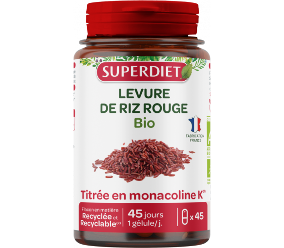 Levure de riz rouge bio Super Diet - image 1