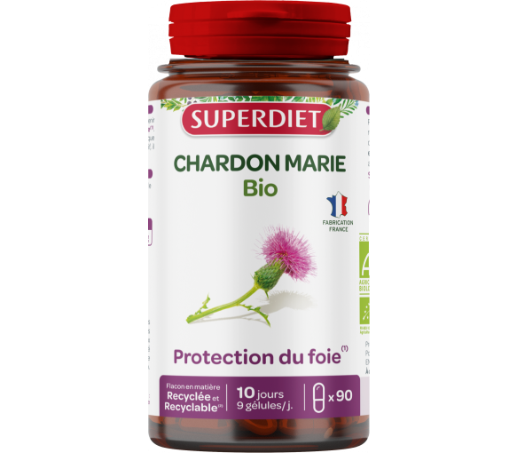 Chardon marie bio Super Diet - boite de 90 gélules - image 1