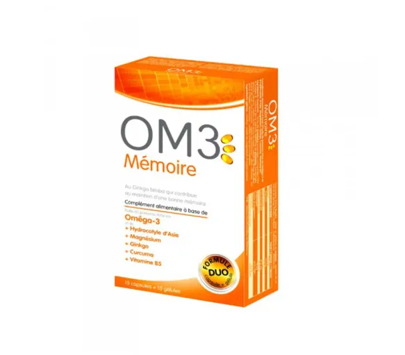 Mémoire OM3 - boite de 15 capsules + 15 gélules
