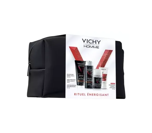 Coffret Mon rituel énergisant Vichy homme- coffret de 4 produits