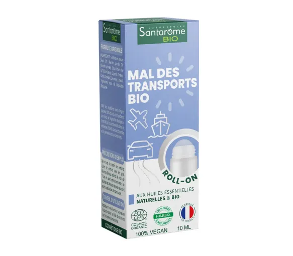 Mal des transports bio Santarome - roll-on de 10ml - image 1